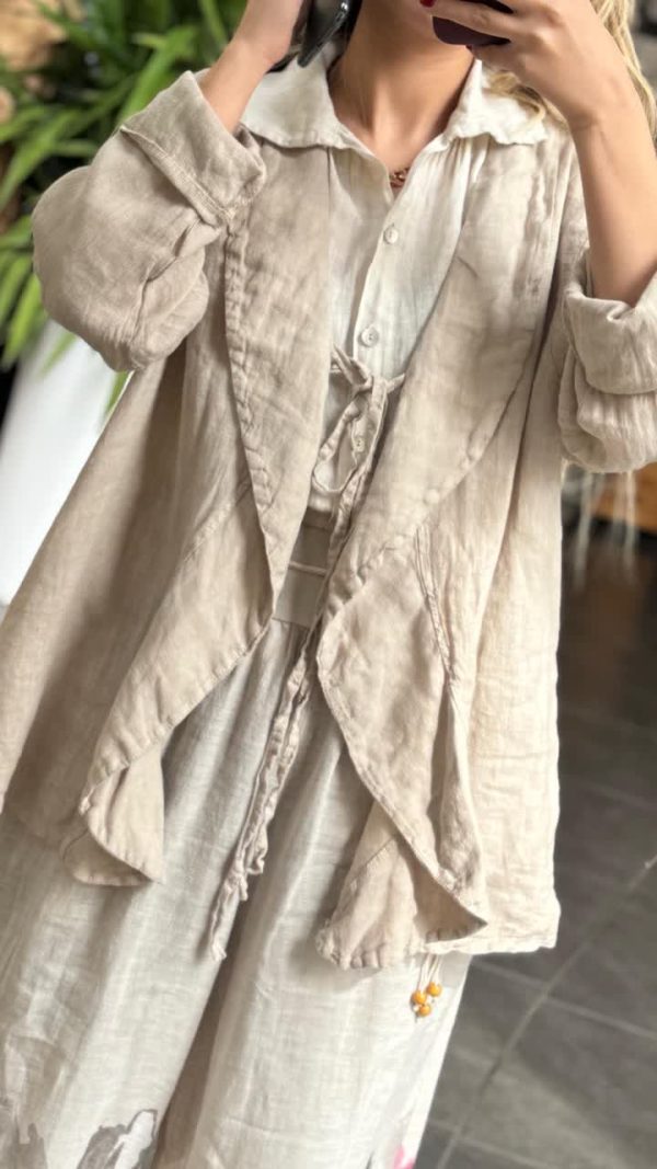 کت جلوگره لینن